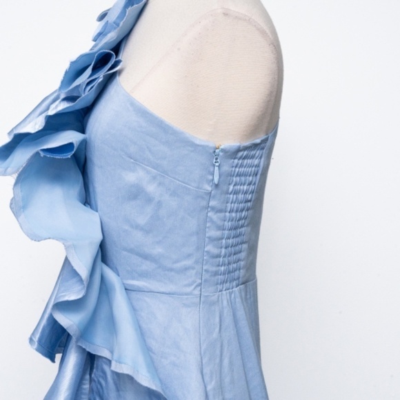 Aje. Adelia Ruffle Midi Dress. - Picture 9 of 15